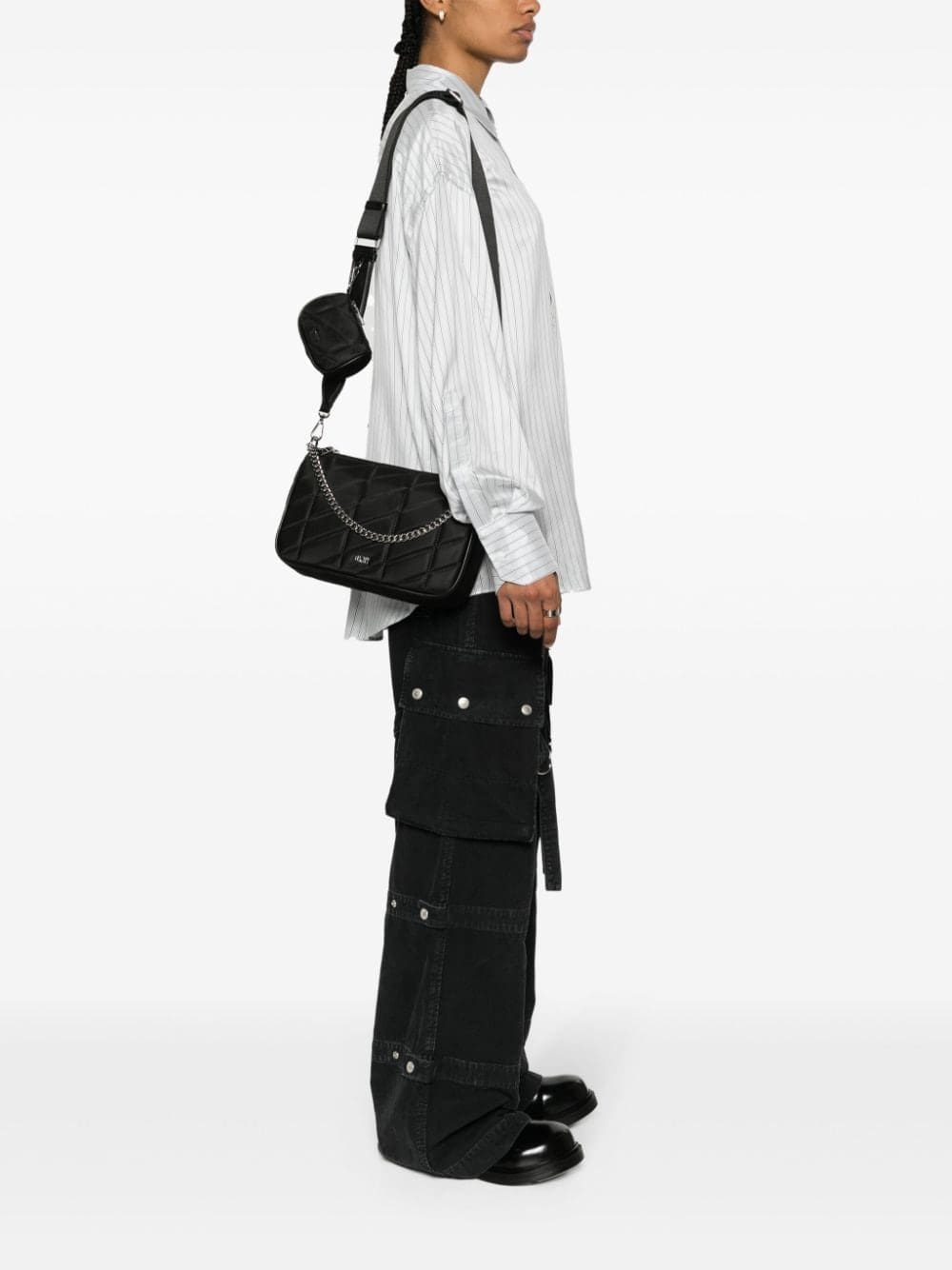 DKNY Bodhi detachable-coin-purse quilted bag - Image 2