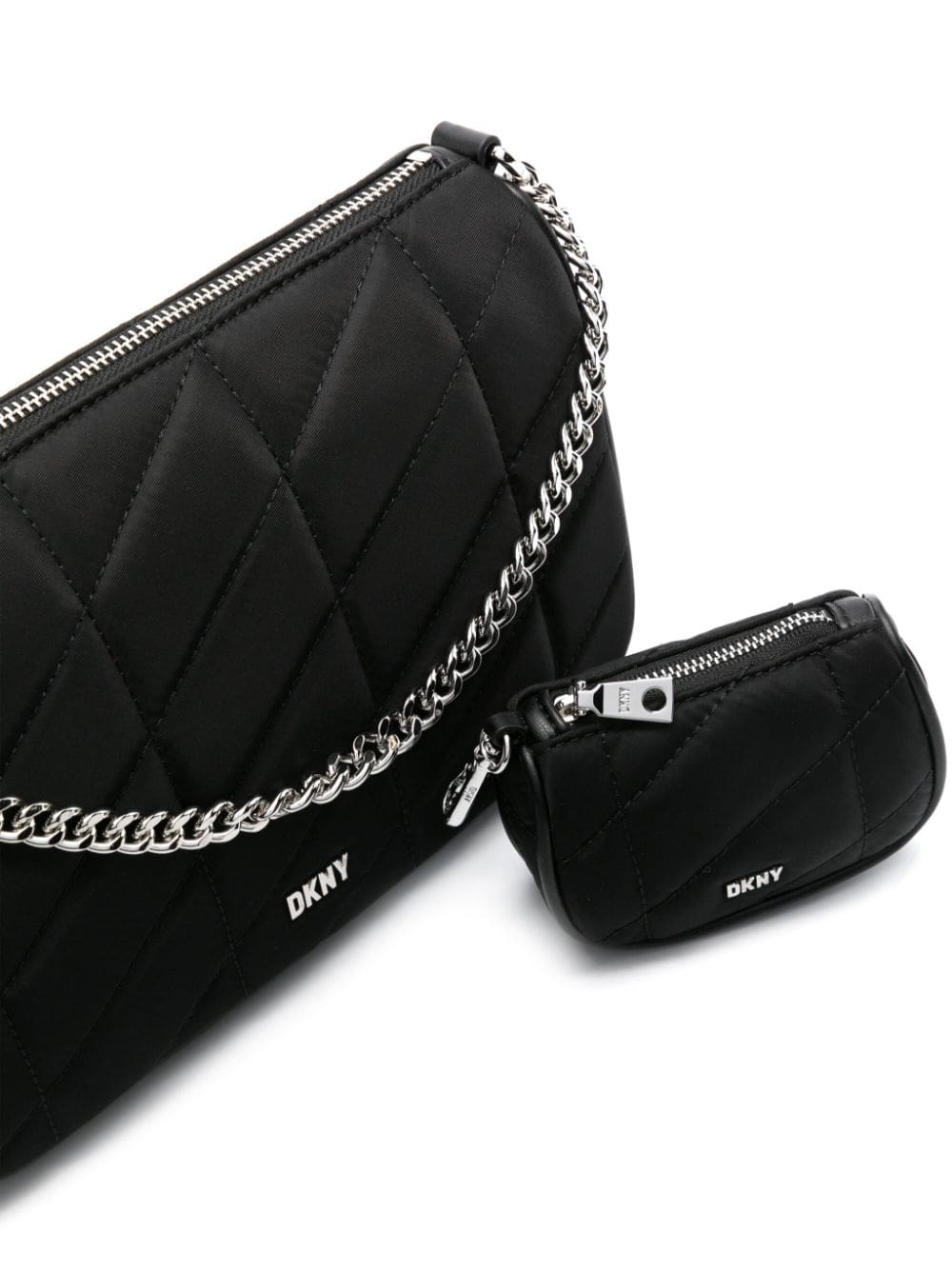 DKNY Bodhi detachable-coin-purse quilted bag - Image 4