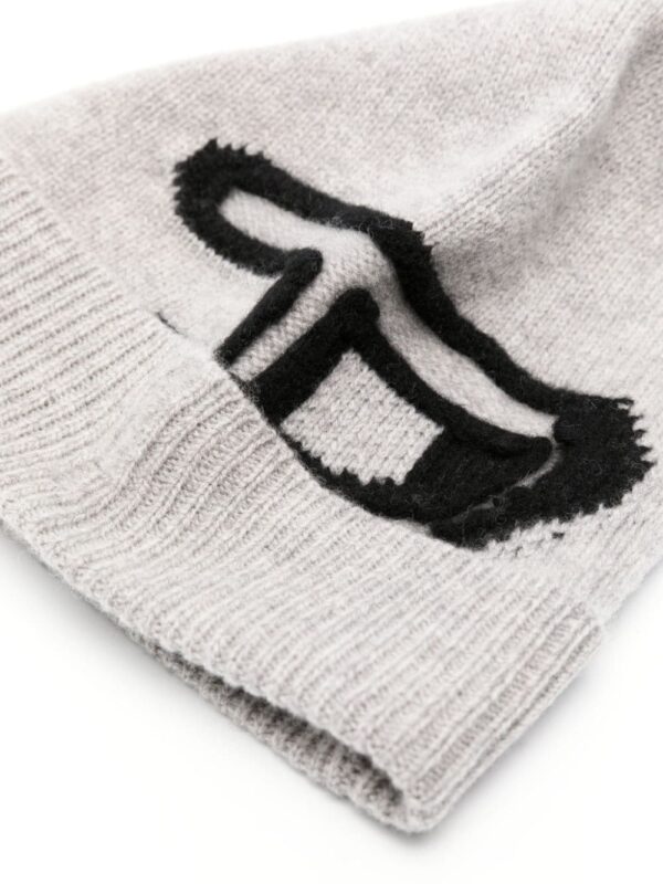 Diesel K-Peel logo-intarsia beanie - Image 2