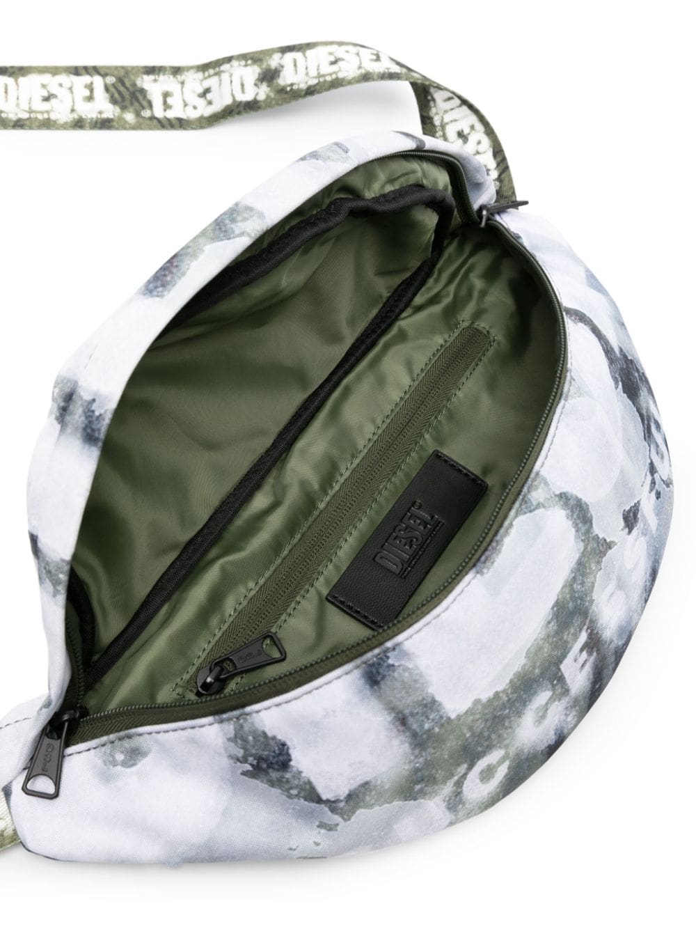 Diesel graphic-print belt bag - Image 5