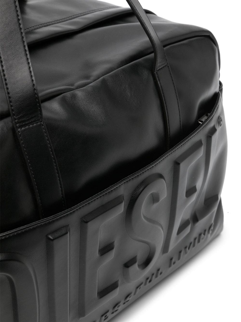 Diesel logo-debossed travel bag - Image 3