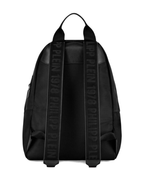 Philipp Plein Smile logo-appliqué backpack - Image 3