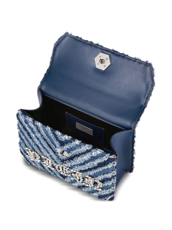 Philipp Plein large Denim tote bag - Image 3