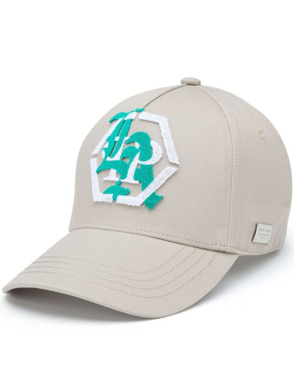 Philipp Plein logo-appliqué baseball cap