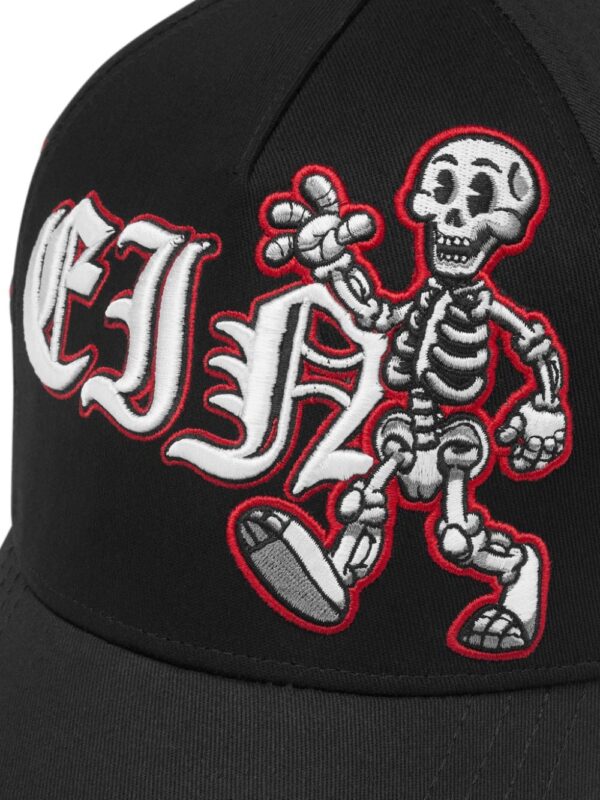 Philipp Plein Skeleton embroidered cap - Image 3