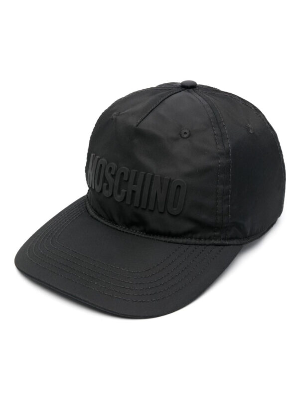 Moschino logo-appliqué baseball cap