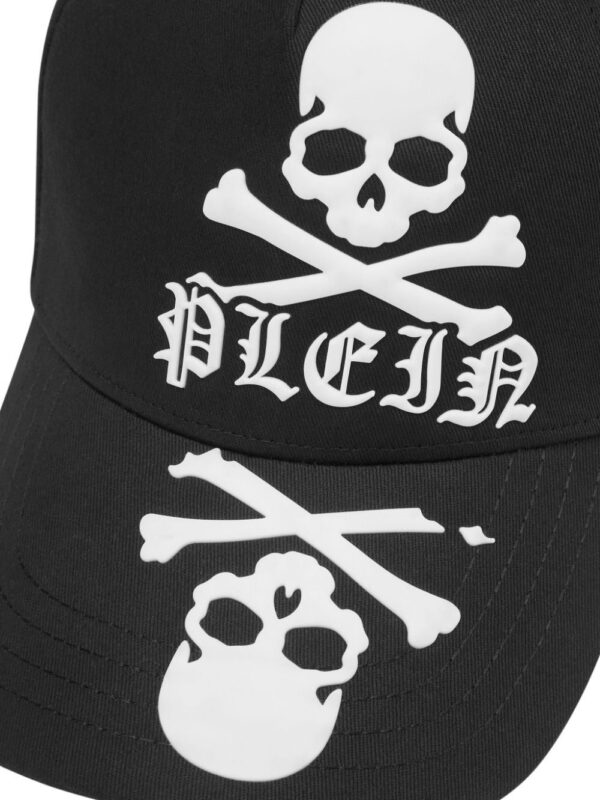 Philipp Plein Skull appliquéd cap - Image 3