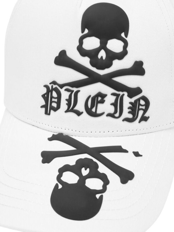 Philipp Plein Skull appliquéd cap - Image 3