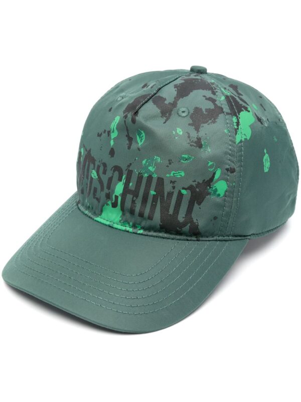 Moschino logo-print baseball cap