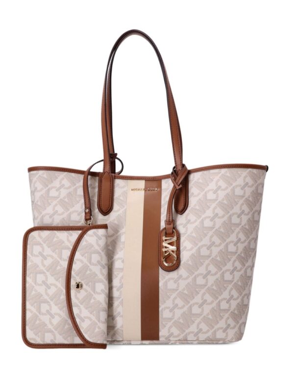 Michael Kors Eliza canvas shoulder bag
