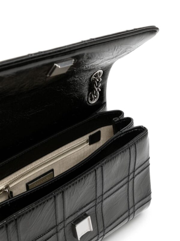 Tory Burch Fleming checked shoulder bag - Image 5