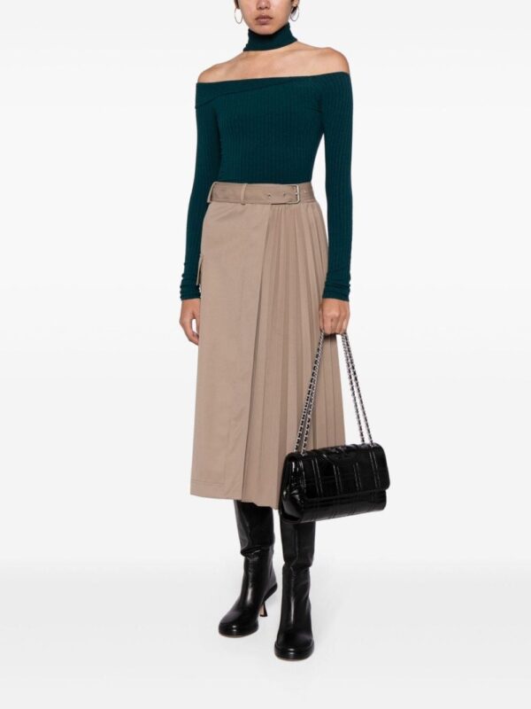 Tory Burch Fleming checked shoulder bag - Image 2