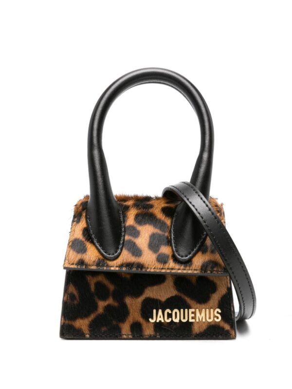 Jacquemus Le Chiquito cheetah-print mini bag
