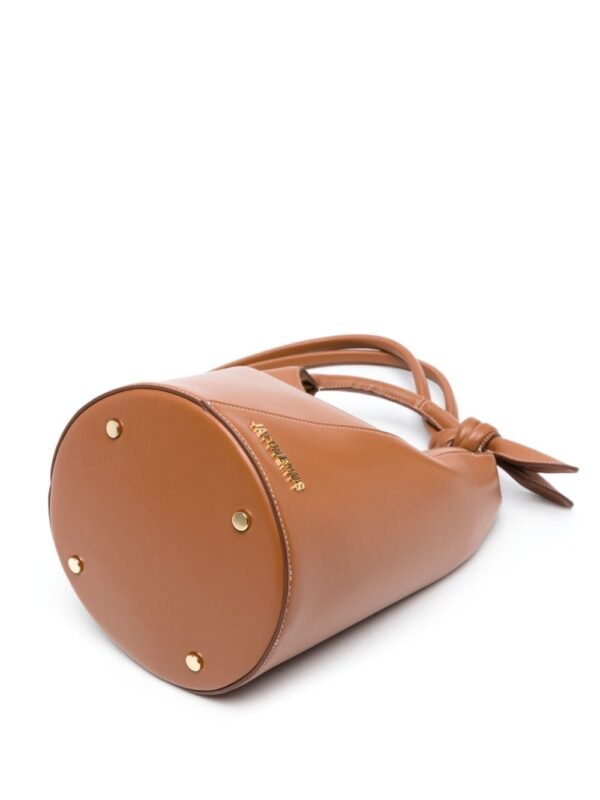 Jacquemus Le Petit Tourni leather bucket bag - Image 3
