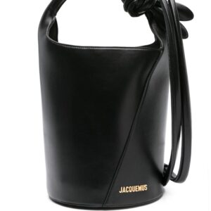 Jacquemus Le Petit Tourni leather bucket bag