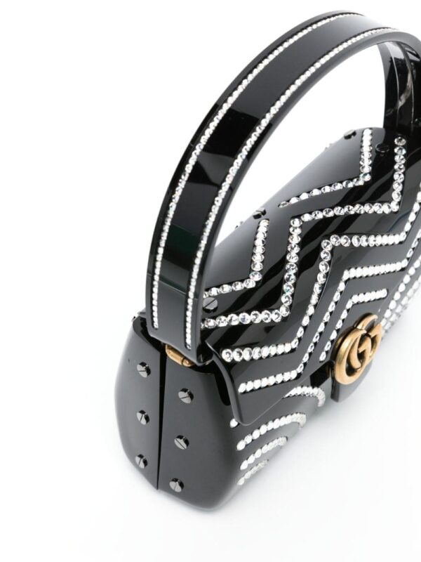 Gucci Broadway crystal-embellished tote bag - Image 4