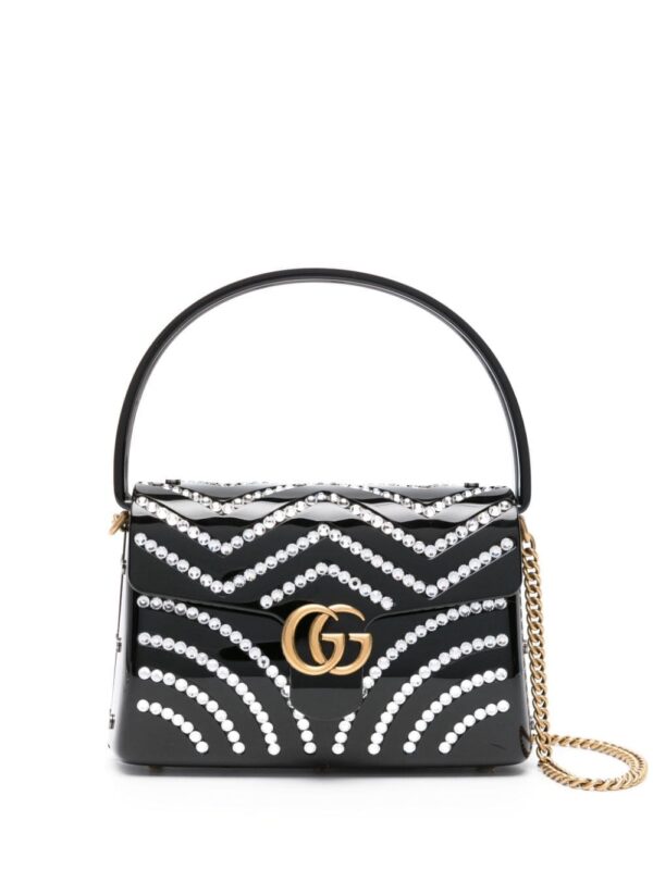 Gucci Broadway crystal-embellished tote bag