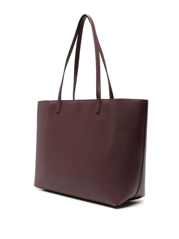 Tory Burch McGraw grained-leather tote bag - Image 3
