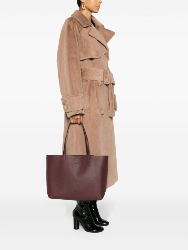 Tory Burch McGraw grained-leather tote bag - Image 2
