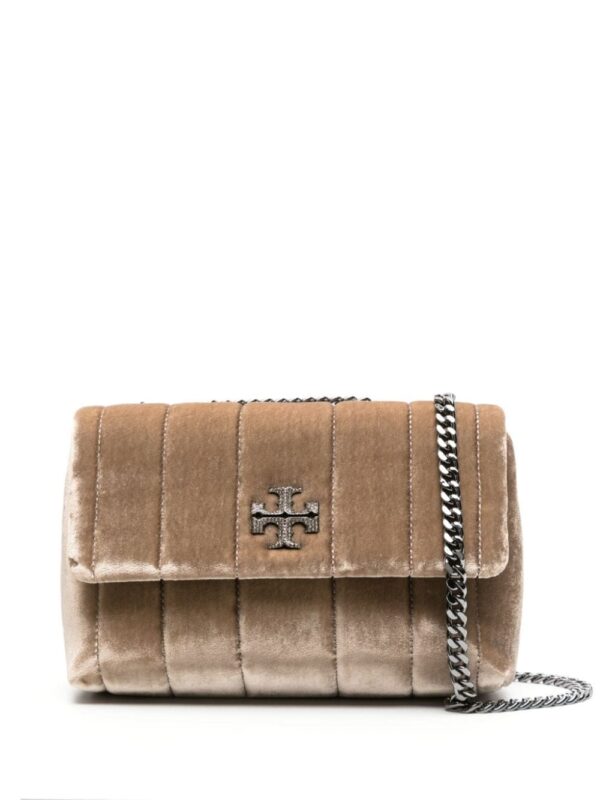 Tory Burch small Kira velvet shoulder bag