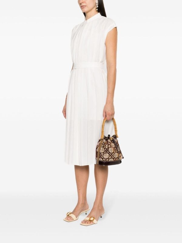 Tory Burch Double T-monogram fil coupé bucket bag - Image 2