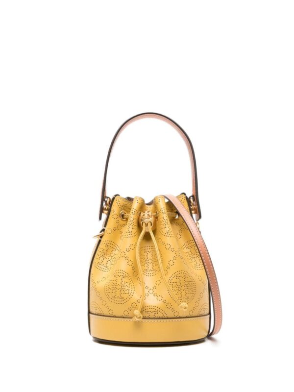 Tory Burch T Monogram perforated crossbody bag