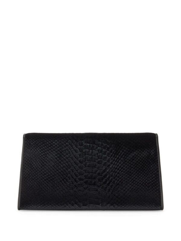 TOM FORD Nobile croc-effect leather clutch - Image 2