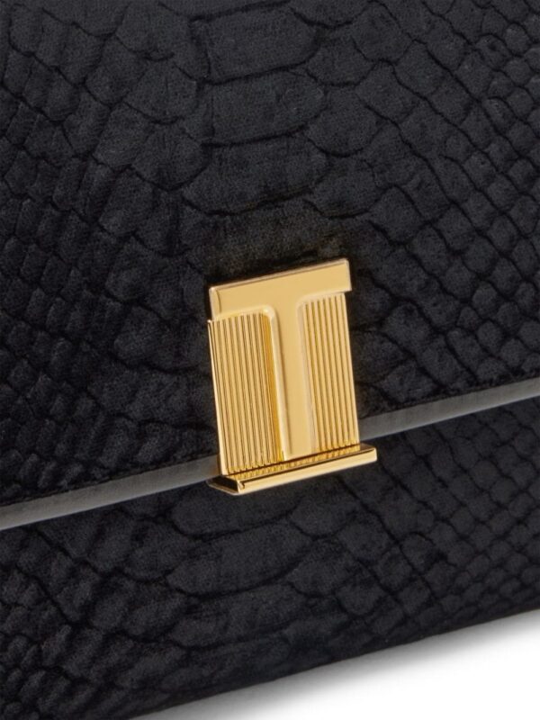 TOM FORD Nobile croc-effect leather clutch - Image 4