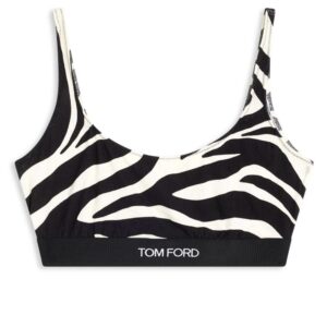 TOM FORD  zebra-print bra