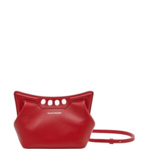 Alexander McQueen mini The Peak clutch bag