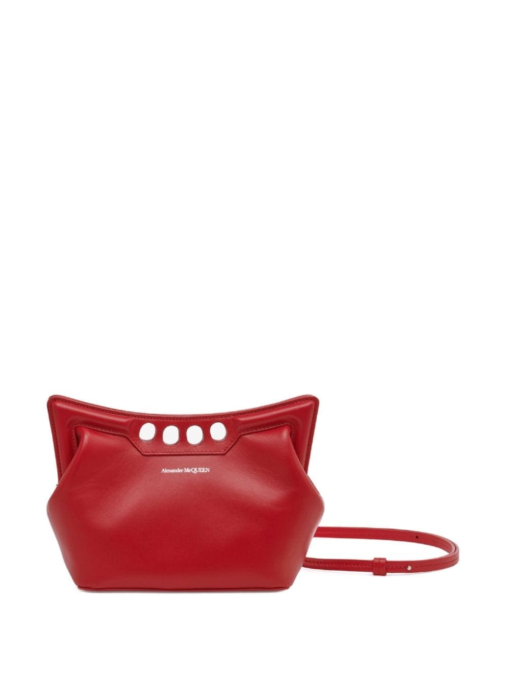 Alexander McQueen mini The Peak clutch bag