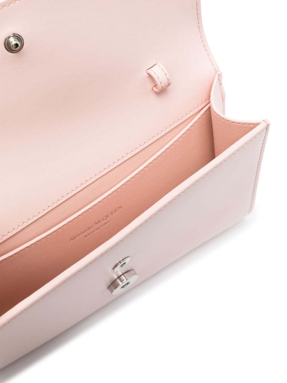 Alexander McQueen The Slash leather clutch bag - Image 5