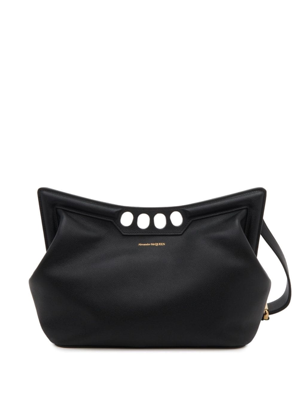 Alexander McQueen The Peak leather shoulder bag