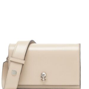 Alexander McQueen small The Biker Skull shoulder bag