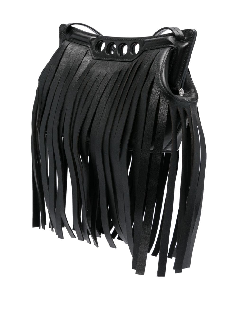 Alexander McQueen mini The Peak fringes bag - Image 3