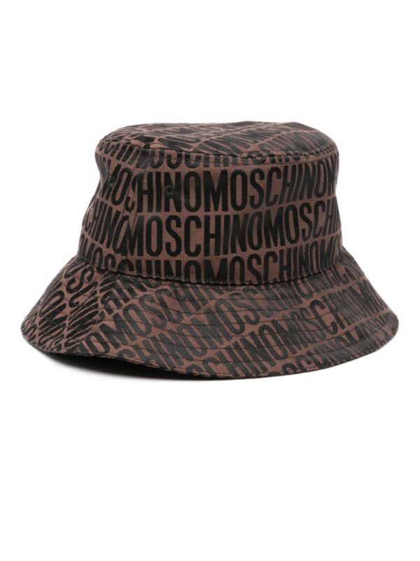 Moschino logo-jacquard bucket hat
