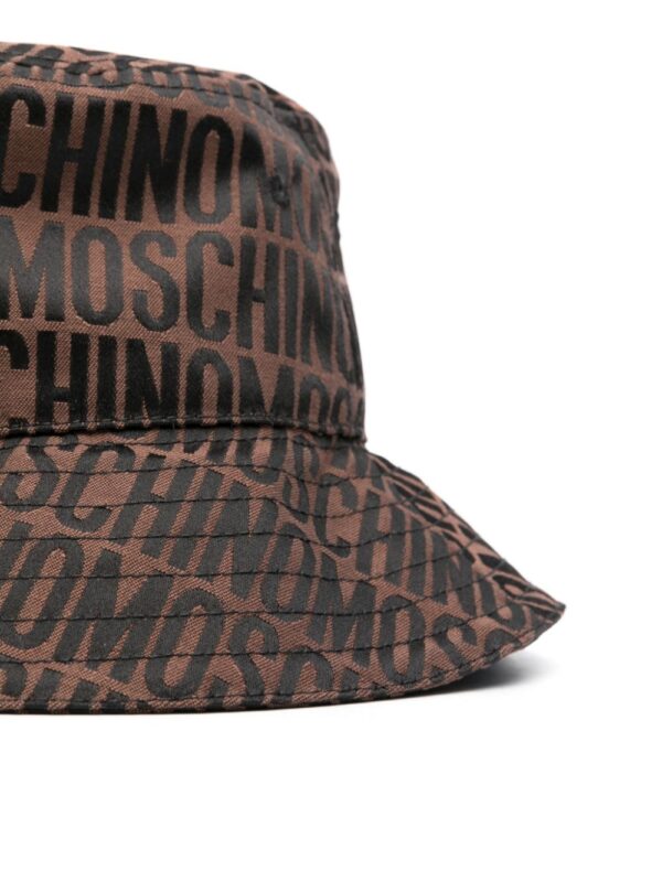 Moschino logo-jacquard bucket hat - Image 2