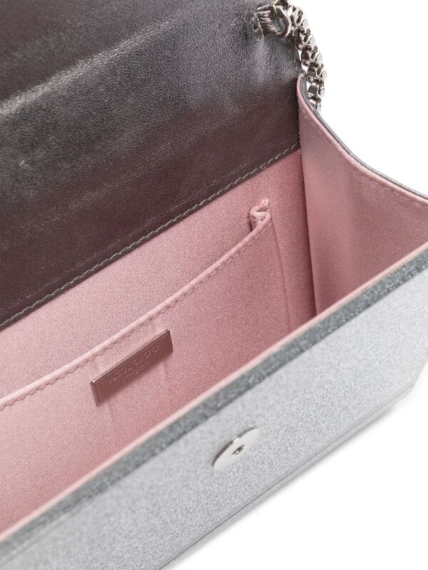 Jimmy Choo Candy glitter-detail clutch bag - Image 5