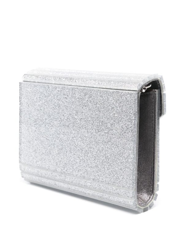 Jimmy Choo Candy glitter-detail clutch bag - Image 3