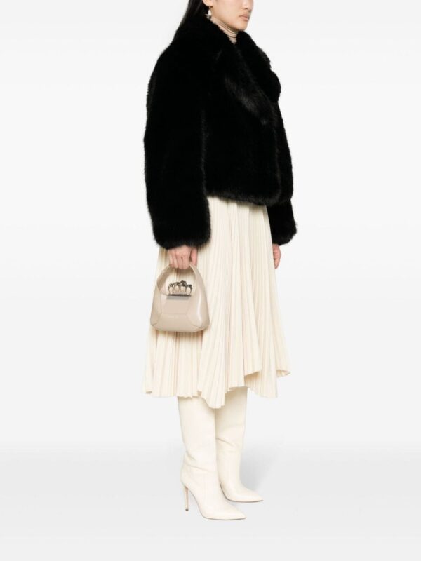 Alexander McQueen mini Jewelled Hobo leather bag - Image 2