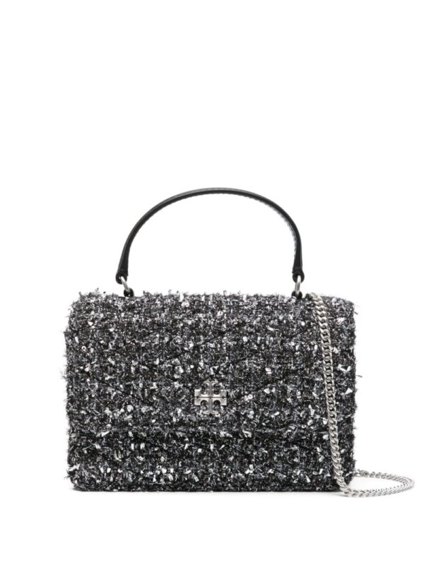 Tory Burch Mini Kira tweed tote bag