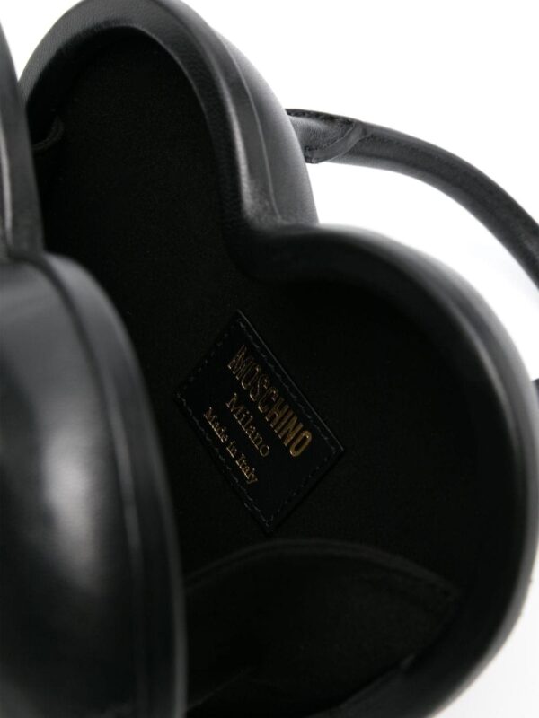 Moschino padlock-detail leather tote bag - Image 5