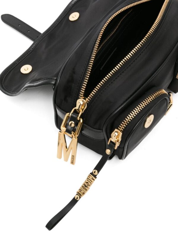 Moschino buckled logo-lettering crossbody bag - Image 5