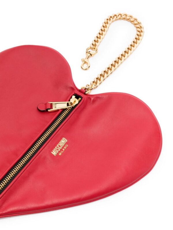 Moschino asymmetric leather shoulder bag - Image 4