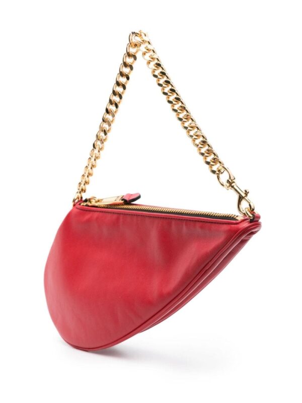 Moschino asymmetric leather shoulder bag - Image 3