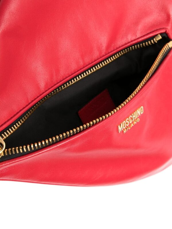 Moschino asymmetric leather shoulder bag - Image 5