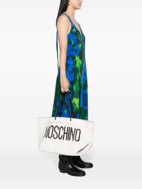 Moschino interwoven leather shoulder bag - Image 2