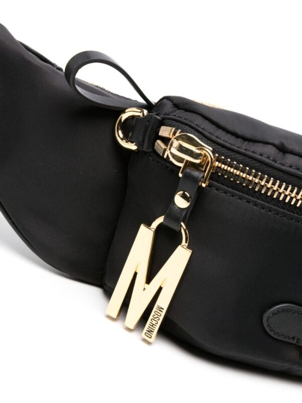 Moschino logo-lettering belt bag - Image 4