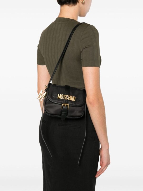 Moschino logo-plaque crossbody bag - Image 2