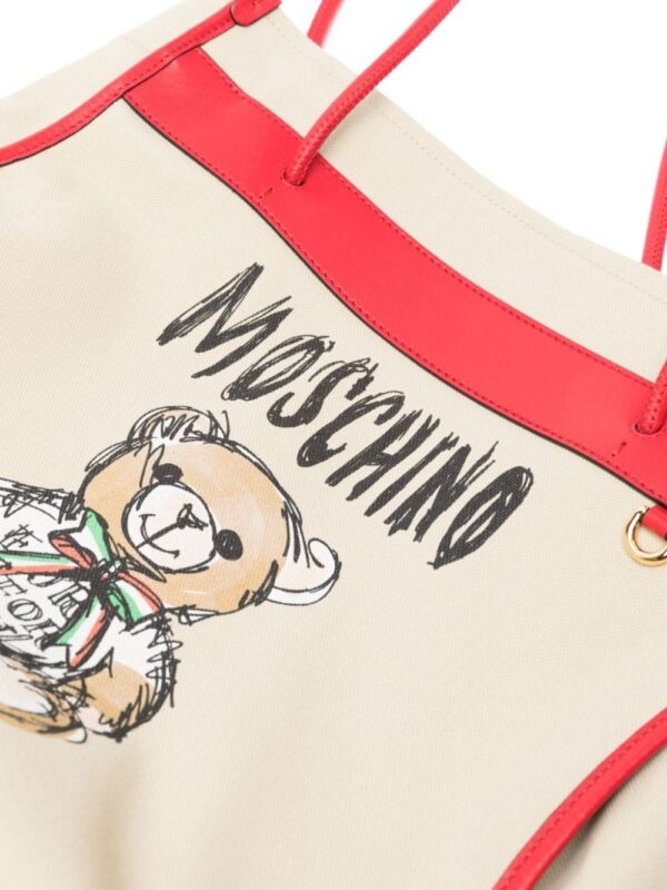 Moschino Teddy Bear-print tote bag - Image 4